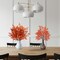 8PCS Artificial Baby’s Breath Flowers – Real Touch Orange Faux Fall Floral Stems, Silk Bouquet for Vase, Wedding, Home, Office, Table Centerpieces, Party & Christmas Decorations